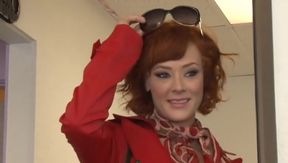 Anal defloration of redhead in heat