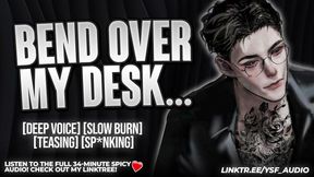 (male dom) Cocky Professor Spanks Your Ass Raw - YSF - male moaning