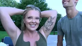 Depraved individual takes it up the ass in a messy scene