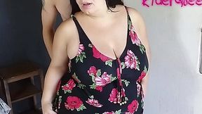 Sneaky Step Son Barebacks Stepmom's Pussy in Raw Anal Fuck