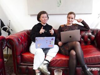 Ersties - Matchmaking three - Josie Sets Her Boyfriend Up On Blind Date With Cute Angel Tula (Ep 1 of three)