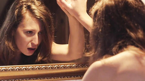 ”Watch her big natural tits bounce as they get covered in hot cum”