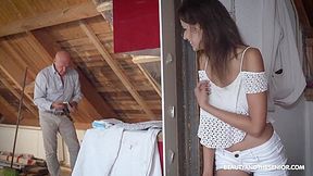 Beautiful Chick Fucked By Older Guy - Luba Love