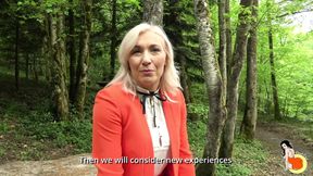 Hot fit blonde Loane fucks hardcore with 2 hard cocks