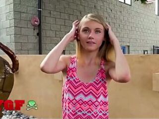 MY GF - Fed Up With Her Boyfriend, Hannah Hays Finds Intensive Excitement In Ken’s Palpitating Wang