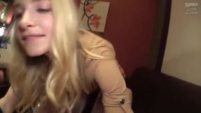 Japanese Milf with Knockers Satisfy Hubby's Fetish for Stockings Scene Stealer in Interracial POV Handjob Cumshot