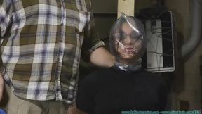 Bound and helpless, Sahryye screams with pleasure