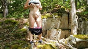 The Best of Anita Coxhard Masturbating Outside