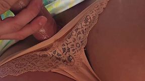 Rubbed a cock on a teen's pussy and loved it