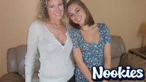 Mrs. Jade & Teen Riley's Nasty Cock Sucking Threesome