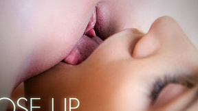 ”Young lesbian girls Alexis Crystal & Amaris eat each other out”