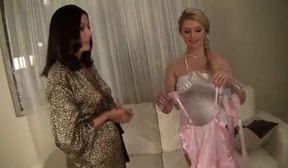 ballerina pays for the dress