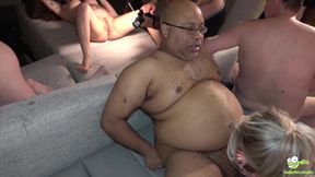 Subgirlo831 Gangbang Turned Orgy