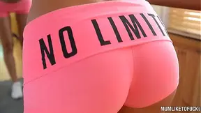 Hot MILF Jasmine Jae gets her big black cock drilled at the gym