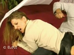 Joy Collection gagging &amp; Spanking.