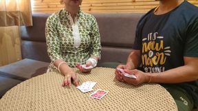 Stepmom Lost Her Pussy in a Card Game