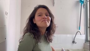 I fuck her in the laundry room of her ex's house