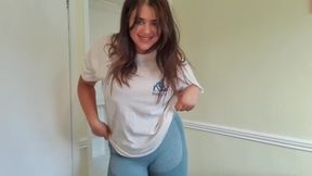 Strip-tease &amp; Dildo Ride From a Fiery Latina