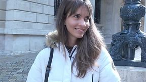 Quick casting in the middle of the street and long intense fucking with a german teen