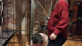 Punishment of terror for the slave - Slave in Jail - Part 3