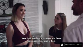 MODERN-DAY SINS - Naughty Anny Aurora Sneaks Off To Bang Her BFF's Stepdad FRENCH SUBTITLES