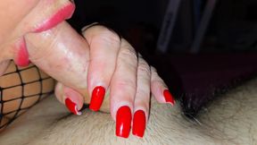 Mature Woman in a Plaid Bodysuit and High Heels Loves to Fuck