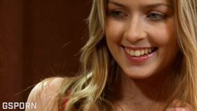 Beautiful Blonde Czech Girl Fucked with Hot Cum on Her Perfect Ass