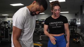 Giving My Fitness Instructor a BBC Creampie in the Gym