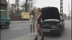 Gorgeous and Sexy Babes Get Double Penetrated and Threesome Fuck