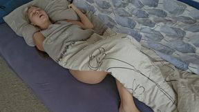 My legs are shaking very hard from masturbation and orgasm.