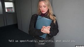 French Milf Realtor Takes a Dick Up Her Ass and Gets DP'd to Seal the Deal