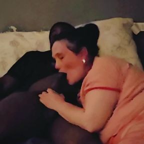 Do not speak ill of a magnificent gumjob from my stepmother headrietta