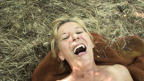 granny slammed in the forest