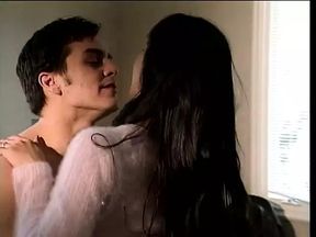 Petite Asian coed with cute tits is fucked from behind on her dorm bed