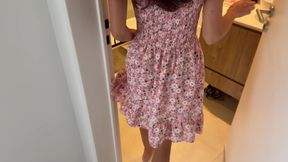 The wife watches her husband fuck her friend