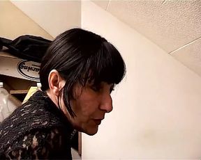 Your neighbor fucks everyone and now she wants your cock #1