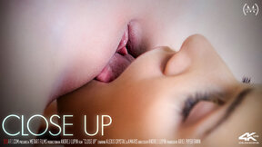 ”Young lezzies Alexis Crystal & Amaris eat each other out”