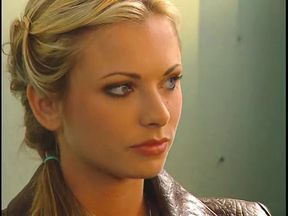 Stunning busty blonde slut gets her pussy screwed hard in the office