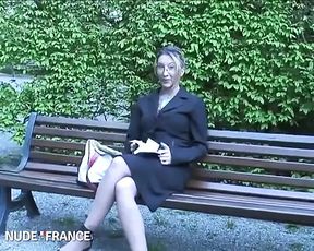 Amateur busty milf with glasses gets hard banged