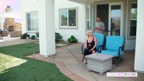 ”Big Tits Babe Tiffani Madison Screwed Outdoors”