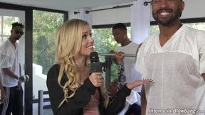 Kali Roses Sucks a Black Football Team