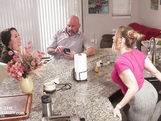 Petite Sexfreak StepDaughter Freya Von Doom Gets Snatch Stretched By StepDad Scott Tutor three/4