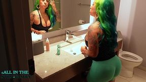 Found my busty stepdaughter on Tinder and decided to fuck her as a lesson