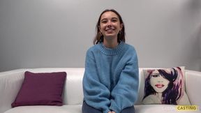 Petite Czech babe Uliana 2526 gives a steamy homemade audition