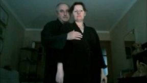The freakiest mature amateur couple playing on the webcam