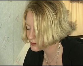 German MILF Peeing on Her Lovers Face