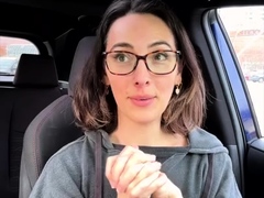 Hot brunette from squirt masturbating on webcam