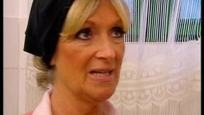 Mature slut takes a big cock