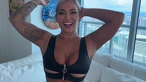 Luxury blonde goddess fitted huge dick in hardcore sex perversions