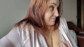 The Wife's Big Ass Drowned Out the Morning Erection with Anal Sex, Although the Curtains Should Have Been Hung!